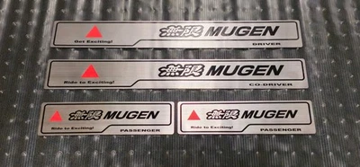 Placas de puerta JDM Mugen Accs 4/5 Honda Acura Ferio Si-R i-VTEC K20 K24 B16 B18 B20 Foto 1 de 4