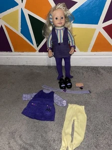 Vintage Amazing Ally Doll working/interacts With Spare Outfit - Picture 1 of 3
