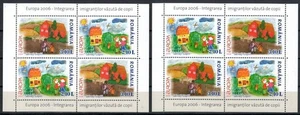 ROMANIA 2006 Europa 2 BF MNH** - Picture 1 of 1