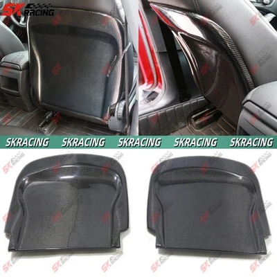 For Mercedes Benz CLA200 250 CLA45AMG Dry Carbon Fiber Seat Back Covers Bodykits - Image 1 of 4