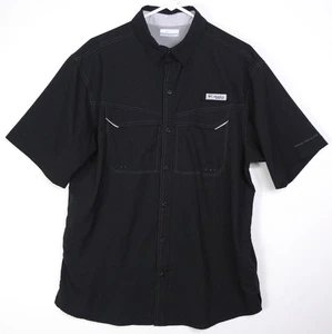 Columbia PFG Performance Fishing Gear schwarzes Herrenhemd Medium Omni-Shade - Bild 1 von 11