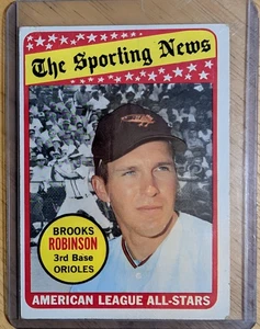 Brooks Robinson 1969 Topps #421 The Sporting News AL All-Stars Baltimore Orioles - Picture 1 of 2