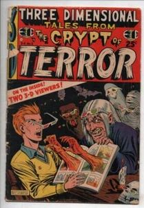 RACCONTI 3D DALLA CRIPTA DEL TERRORE # 2, FR/GD, le pagine di Al Feldstein sono ottime 1954 - Foto 1 di 4