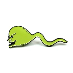Beavis and Butthead Swimming Enamel Pin Festival Hat and Lapel Heady - Picture 1 of 2