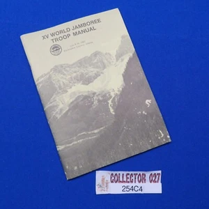 Boy Scout 1983 XV World Jamboree Troop Manual Inglés y Francés 254C4 - Imagen 1 de 7