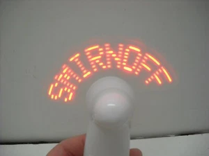 Smirnoff Light-Up Handheld Fan, Concert Fan, Smirnoff Promotional Collectible - Picture 1 of 7