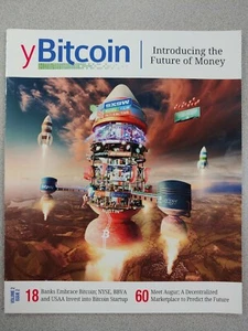 Y Bitcoin Magazine Intro The Future Of Money Vol 2 Issue 2 2015 History Collecto - Picture 1 of 4