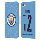MAN CITY FC 2020/21 WOMEN'S HOME KIT GROUP 2 LEATHER BOOK CASE FOR iPOD TOUCH