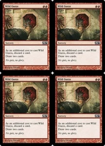 MTG - 4x WILD GUESS - M14/Core Set 2014 (C) - Picture 1 of 1