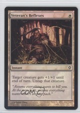 2010 Magic: The Gathering - Worldwake Foil Veteran's Reflexes #23 0a1