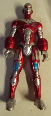 Figura de acción misteriosa Iron Man Universo Marvel rojo plata cofre araña sin marca Foto 1 de 4