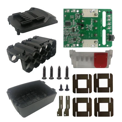 MARKENLOS Für Metabo 18V 20V Lithium Batterie Batterie Plastic Shell PCB Circuit Board Kit