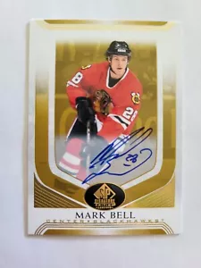 Mark Bell 2020-21 SP Signature Legends Gold Spectrum Autographed Card - Picture 1 of 2