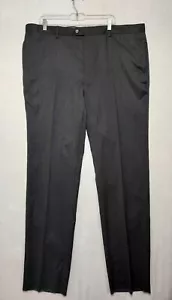 NUEVO CON ETIQUETAS Tommy Hilfiger Hombres Pantalones Pantalones de Lana Talla R48 W43 Vasser Sin Puños Planos 1 Pc - Imagen 1 de 13