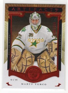 2015-16 Upper Deck Artifacts #134 Marty Turco Ruby #156/399