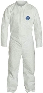 Dupont TY120S Disposable White Tyvek Coverall Suit (Sizes M-3XL) - Picture 1 of 1