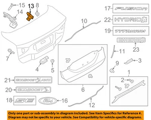 FORD OEM 13-16 Fusion Rear View-Backup Back Up Camera ES7Z19G490A - Picture 1 of 2