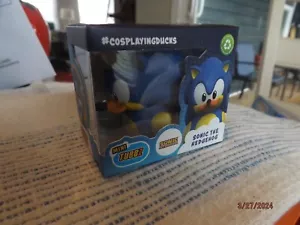 Mini Tubbz Sonic The Hedgehog Rubber Duck--NIB - Picture 1 of 1