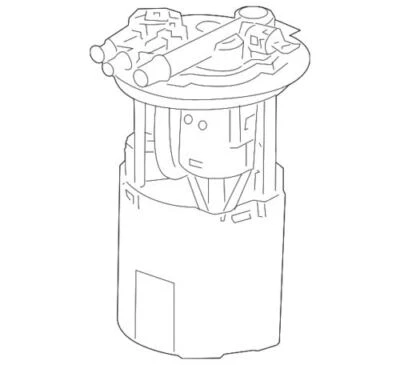 Genuine GM 2008-2011 Chevrolet Impala Fuel Pump and Level Sensor Module 19301254 - Image 1 of 2