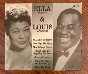 Ella Fitzgerald & Louis Armstrong 3 CDs - Picture 1 of 9