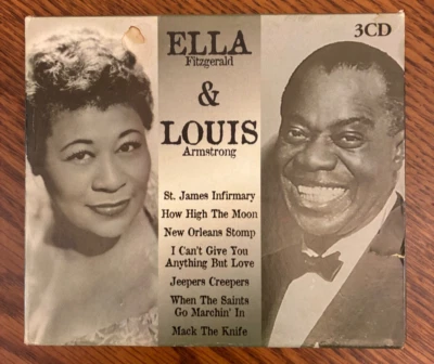 Ella Fitzgerald & Louis Armstrong 3 CDs - Image 1 of 4