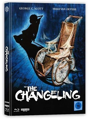 4K Mediabook THE CHANGELING -DAS GRAUEN George C Scott UHD BLU-RAY limited A Neu