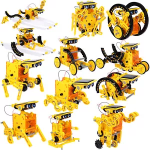 12 in-1 STEM Solar Robot Toy for Kids DIY Educational Science Kits for Kids - Picture 1 of 10