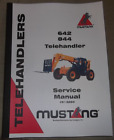 Mustang 642 844 Telehandler Service Shop Repair Manual Book 913250