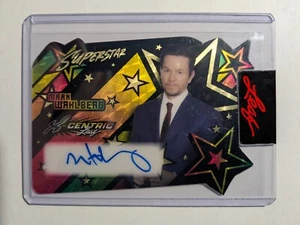 MARK WAHLBERG Auto 2024 Leaf X-CENTRIC Whatnot Exclusive STAR SUPERFRACTOR 1/1 - Picture 1 of 2