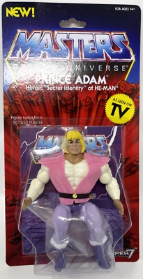 Super7 Masters of the Universe MOTU Vintage Filmación Prince Adam Foto 1 de 2