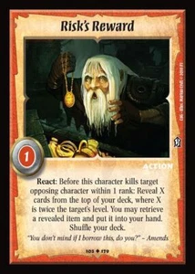 Risk's Reward - Action - Warlord Saga of the Storm - Imagen 1 de 1