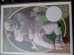 Novato Jonathan Hefney 2008 Upper Deck Football Heroes #162 radiocontrol #d 001/350 - Imagen 1 de 1