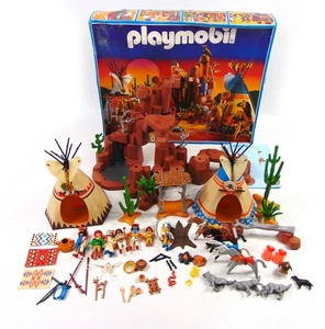 Vintage seltenes Playmobil Indianer Spielset 3870 | originalverpackt - Bild 1 von 20