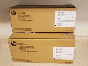 NEW LOT 2 HP W9250MC Genuine Black Managed LaserJet Toner W9252MC YELLOW SEALED - Bild 1 von 6