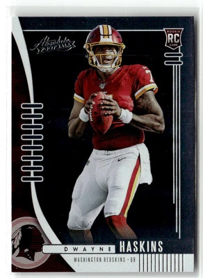 2019 Panini Absolute #116 Dwayne Haskins Retail - Image 1 of 2