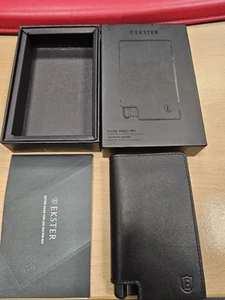 Ekster Wallet Pro In Black Leather - Picture 1 of 2