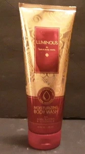 1x Bath and Body Works LUMINOUS Moisturizing Body Wash 10 oz NEW Shea - Picture 1 of 4