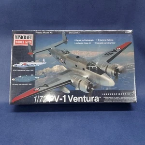 Kit Modelo Avión Minicraft PV-1 Ventura Entrenador RCAF o Unidad Desconocida Marina de los Estados Unidos - Imagen 1 de 9