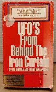 UFOs from Behind the Iron Curtain by Hobana & Weverbergh 1975 Vintage Paperback - Imagen 1 de 8