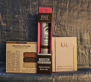 RMT Romantic Beauty BOOSTER mascara sopracciglia! Plus REVOLUTION Contour Powder -Media - Foto 1 di 4