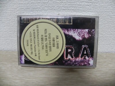 Depeche mode - Ultra 1997 KOREA Cassette Tape + Hype Sticker / SEALED NEW - Image 1 of 3