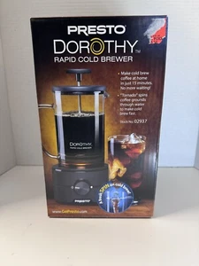 Presto Dorothy Rapid Cold Brewer Fast Coffee Maker New Sealed Box 10-30080 02937 - Picture 1 of 5