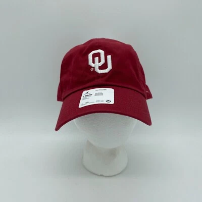 Gorra Jordan Heritage86 Oklahoma Sooners NCAA con tirantes roja lisa ajustable Foto 1 de 4