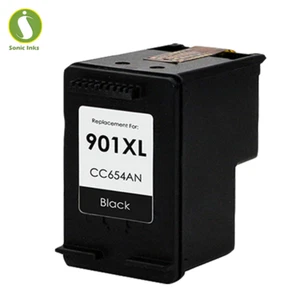 Cartuccia di inchiostro nero adatta per HP 901XL J4524 J4535 J4540 J4550 J4580 J4585 - Foto 1 di 9