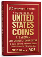 Whitman Official Red Book Guide of United States Coins 2025 (Hard Cover) 78 Ed