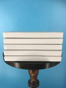 Burlington Recording Heavy Duty White Hinged Boxes for 1/4" x 7" Reels (5 Pack) - Afbeelding 1 van 4