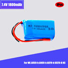 7,4 V 2S 1800mAh 20C Batterie LiPO prise JST pour WL A959-b A969-b A979-b K929-B RC