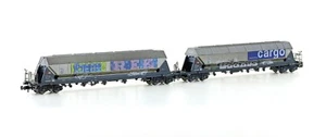 Hobbytrain N Scale H23478 Set Silowagen Taggnpps SBB Cargo, Ep.VI, Graffiti - Picture 1 of 1