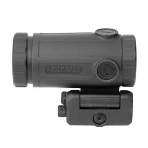 Holosun HM3XT 3x Micro Titanium Magnifier with QD Flip to Side Picatinny Mount - Picture 1 of 6