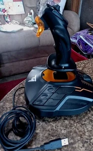 Thrustmaster T.16000M FCS Flight Control System Joystick Tested Works No Flaws - Picture 1 of 6